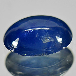 0.98 Ct. Natural Blue Sapphire Oval Cabochon Unheated