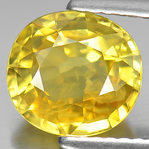 Natural Gemstone 2.23 Ct. Stunning Oval Shape Yellow Sapphire From Thailand
