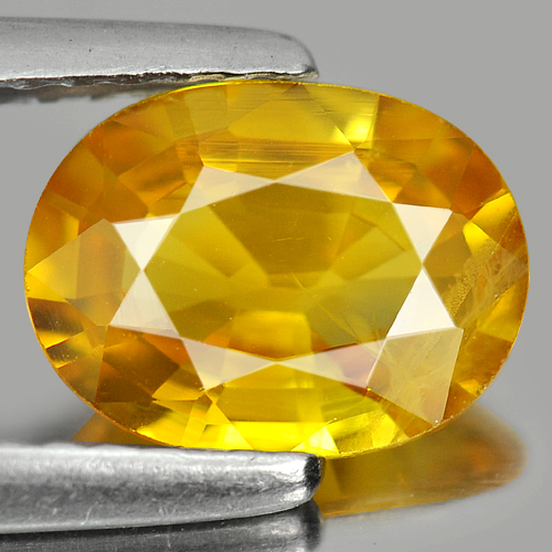 1.45 Ct. Natural Gemstone Yellow Sapphire Oval Shape From Thailand