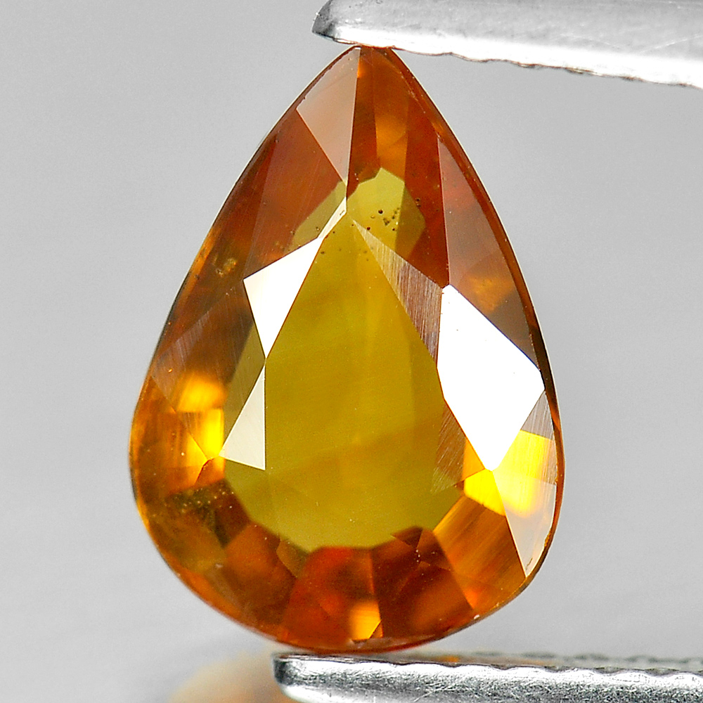 Yellow Sapphire 1.69 Ct. Pear 10.1 x 7.2 Mm. Natural Gemstone From Thailand