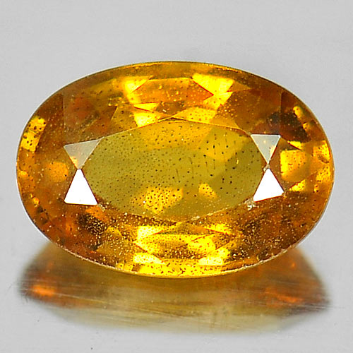 Natural Gem 0.67 Ct. Oval Shape Yellow Sapphire From Madagascar