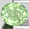 0.74 Ct. Oval Shape Natural Gemstone Yellowish Green Sapphire From Tanzania