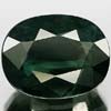 Green Sapphire 3.87 Ct. Oval Shape 10.9 x 8.4 Mm. Natural Gemstone From Thailand