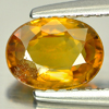 0.85 Ct. Oval Shape Natural Yellow Sapphire Gemstone