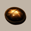 2.05 Ct. Oval Cab Natural Black Star Sapphire 6 Rays
