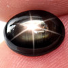 2.08 Ct. Oval Cab Natural Black Star Sapphire 6 Rays