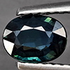 Natural Greenish Blue Sapphire 0.70 Ct. Oval Shape 6.4 x 5.8 Mm Gemstones From Thailand