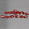 Natural Orangish Red Songea Sapphire 1.88 Ct. 15 Pcs Marquise Shape Gemstones From Tanzania