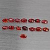Natural Orangish Red Songea Sapphire 1.39 Ct. 15 Pcs Marquise Shape Gemstone From Tanzania