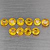 Natural Yellow Sapphire 2.63 Ct. 10 Pcs Round Shape 3.8 Mm Gemstone From Tanzania Natural Yellow Sapphire 2.63 Ct. 10 Pcs Round Shape 3.8 Mm Gemstone From Tanzania