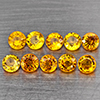 Natural Yellow Sapphire 2.38 Ct. 10 Pcs Round Shape 3.6 Mm Gemstone From Tanzania Natural Yellow Sapphire 2.38 Ct. 10 Pcs Round Shape 3.6 Mm Gemstone From Tanzania