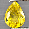 Natural Yellow Sapphire 0.75 Ct. Pear Shape 6.3 x 4.8 Mm Gemstone From Thailand