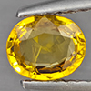 Natural Yellow Sapphire 0.71 Ct. Oval Shape 6.2 x 5.1 Mm Gemstone From Thailand