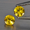 Natural Yellow Songea Sapphire 0.36 Ct. 2 Pcs Round Diamond Cut 3.5 Mm Gemstone from Tanzania Natural Yellow Songea Sapphire 0.36 Ct. 2 Pcs Round Diamond Cut 3.5 Mm Gemstone from Tanzania