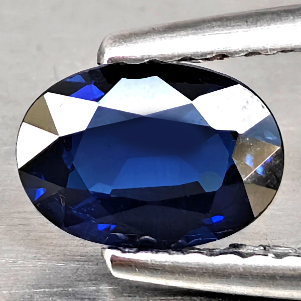 Natural Blue Sapphire Gemstones 0.81 Ct. Oval Shape 6.8 x 4.8 Mm.