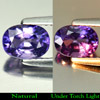 Certified Unheated Color Change Sapphire 1.19 Ct. Oval Shape Natural Madagascar