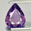 Sapphire Pinkish Violet Certified 1.32 Ct. Pear Shape Natural Unheated Gemstone