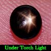 0.80 Ct. Oval Cab Natural Black Star Sapphire 6 Rays 0.80 Ct. Oval Cab Natural Black Star Sapphire 6 Rays
