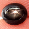 0.84 Ct. Oval Cab Natural Black Star Sapphire 6 Rays 0.84 Ct. Oval Cab Natural Black Star Sapphire 6 Rays