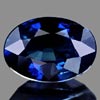 Certified Unheated 0.77 Ct. Oval Shape Natural Blue Sapphire