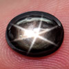 2.02 Ct. Oval Cab Natural Black Star Sapphire 6 Rays