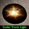 2.85 Ct. Oval Cab Natural Black Star Sapphire 6 Rays