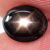 1.97 Ct. Oval Cab Natural Black Star Sapphire 6 Rays