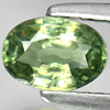 0.91 Ct. Oval Shape Natural Gemstone Green Songea Sapphire From Tanzania