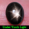 2.10 Ct. Oval Cab Natural Black Star Sapphire 6 Rays 2.10 Ct. Oval Cab Natural Black Star Sapphire 6 Rays