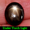 3.57 Ct. Oval Cab Natural Black Star Sapphire 6 Rays 3.57 Ct. Oval Cab Natural Black Star Sapphire 6 Rays