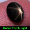 2.44 Ct. Oval Cab Natural Black Star Sapphire 6 Rays 2.44 Ct. Oval Cab Natural Black Star Sapphire 6 Rays