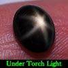 2.76 Ct. Oval Cab Natural Black Star Sapphire 6 Rays 2.76 Ct. Oval Cab Natural Black Star Sapphire 6 Rays