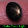 2.50 Ct. Oval Cab Natural Black Star Sapphire 6 Rays 2.50 Ct. Oval Cab Natural Black Star Sapphire 6 Rays