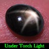 2.35 Ct. Oval Cab Natural Black Star Sapphire 6 Rays 2.35 Ct. Oval Cab Natural Black Star Sapphire 6 Rays