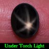 2.94 Ct. Oval Cab Natural Black Star Sapphire 6 Rays 2.94 Ct. Oval Cab Natural Black Star Sapphire 6 Rays