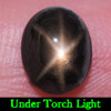 2.52 Ct. Oval Cab Natural Black Star Sapphire 6 Rays 2.52 Ct. Oval Cab Natural Black Star Sapphire 6 Rays