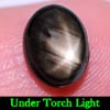2.91 Ct. Oval Cab Natural Black Star Sapphire 6 Rays 2.91 Ct. Oval Cab Natural Black Star Sapphire 6 Rays