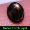 2.25 Ct. Oval Cab Natural Black Star Sapphire 6 Rays 2.25 Ct. Oval Cab Natural Black Star Sapphire 6 Rays