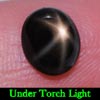 1.89 Ct. Oval Cabochon Natural Black Star Sapphire 6 Rays 1.89 Ct. Oval Cabochon Natural Black Star Sapphire 6 Rays