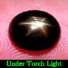 2.86 Ct. Oval Cab Natural Black Star Sapphire 6 Rays 2.86 Ct. Oval Cab Natural Black Star Sapphire 6 Rays
