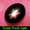 1.84 Ct. Oval Cabochon Natural Black Star Sapphire 6 Rays 1.84 Ct. Oval Cabochon Natural Black Star Sapphire 6 Rays