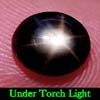 2.39 Ct. Oval Cab Natural Black Star Sapphire 6 Rays 2.39 Ct. Oval Cab Natural Black Star Sapphire 6 Rays