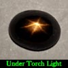 2.16 Ct. Oval Cabochon Natural Black Star Sapphire 6 Rays