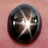 3.24 Ct. Oval Cab Natural Black Star Sapphire 6 Rays 3.24 Ct. Oval Cab Natural Black Star Sapphire 6 Rays