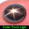 2.13 Ct. Oval Cab Natural Black Star Sapphire 6 Rays