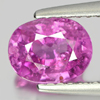 Unheated Pink Sapphire 1.20 Ct. Oval 7.2 x 5.7 Mm. Natural Gemstone Tanzania