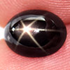 1.97 Ct. Oval Cab Natural Black Star Sapphire 6 Rays