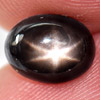 1.86 Ct. Oval Cab Natural Black Star Sapphire 6 Rays