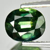 Green Sapphire 1.40 Ct. VVS Oval 7.5 x 6.3 x 3.5 Mm. Natural Gemstone Thailand