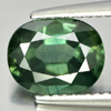 Green Sapphire 2.35 Ct. VVS Oval Shape 9 x 7.2 Mm. Natural Gemstone Thailand